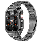 Banda de acero inoxidable Alera y funda protectora para Apple Watch | Petprovac