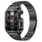 Banda de acero inoxidable Alera y funda protectora para Apple Watch | Petprovac