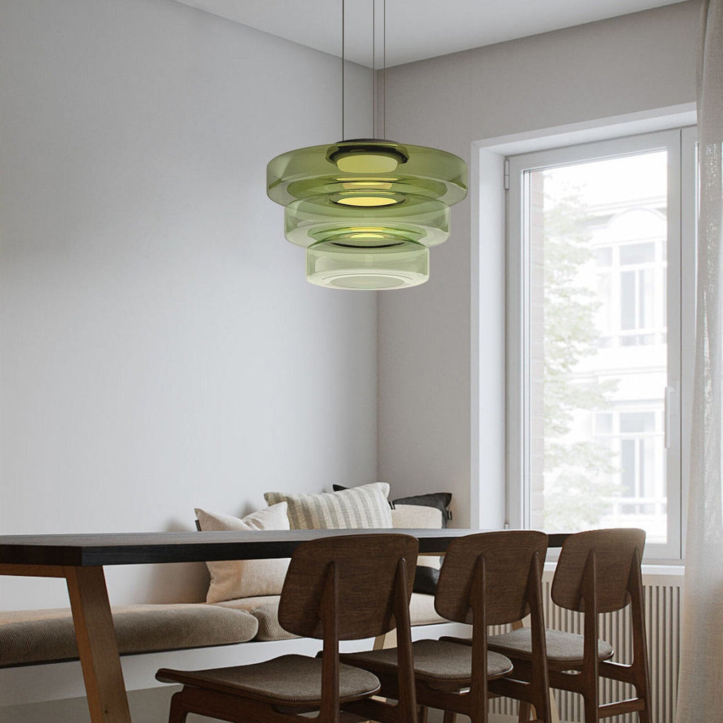 Asteron glaspendel i Bauhaus-stil loftlampe