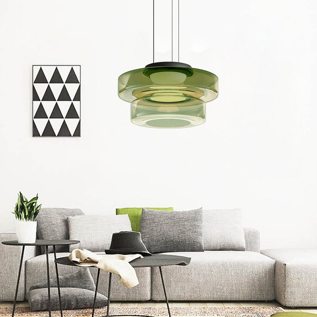 Asteron glaspendel i Bauhaus-stil loftlampe