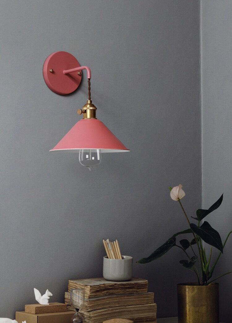 Lampada da parete Arelio Cone in stile loft industriale - Lampadina inclusa | Petprovac