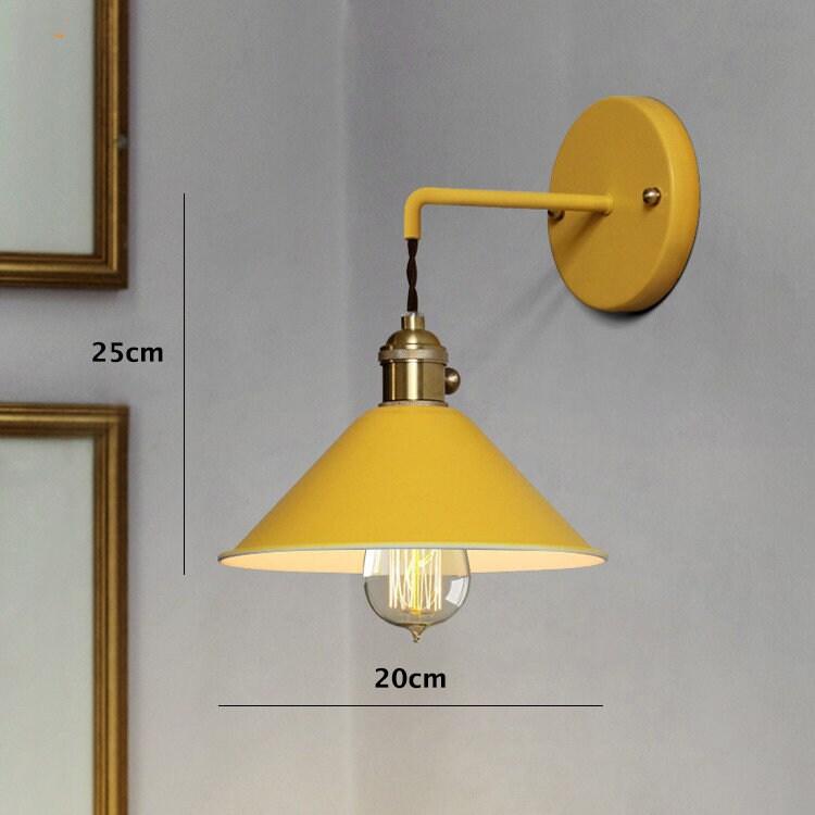 Lampada da parete Arelio Cone in stile loft industriale - Lampadina inclusa | Petprovac