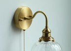 Mariselle Vintage Glass Globe Wall Light | Petprovac