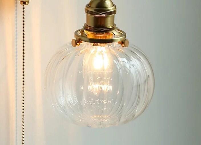 Mariselle Vintage Glass Globe Wall Light | Petprovac