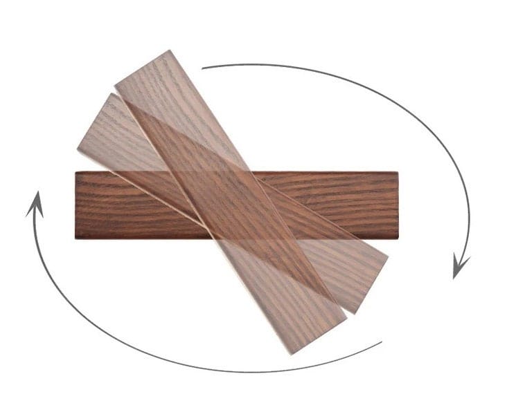 NordiGlow Asketræ Roterende Sengebord LED Væglampe | Petprovac