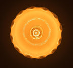 Aurelle | French Vintage Opaline Glass LED Pendant With Handkerchief-Style Shade, Bulb Included | Petprovac