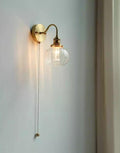 Mariselle Vintage Glass Globe Wall Light | Petprovac