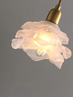 Mariselle Layered Glass Flower Wall Light in Vintage Style with Bulb Included | Petprovac