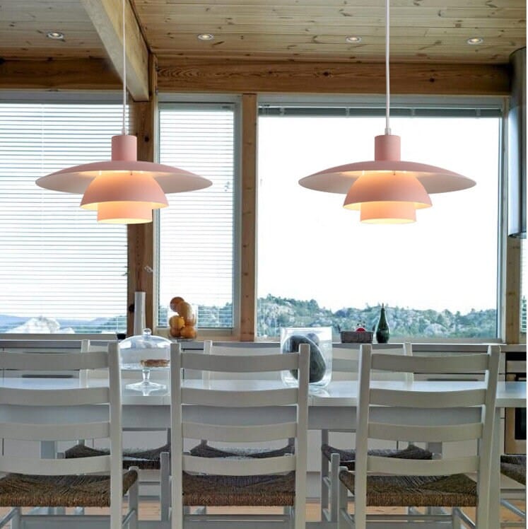 LumenNord Lampada a Sospensione LED Ombrello | Stile Moderno di Metà Secolo, Lampadina Inclusa | Petprovac