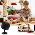Intelligent HD Mini Security Camera For Around Clock Remote Monitoring And Night Vision