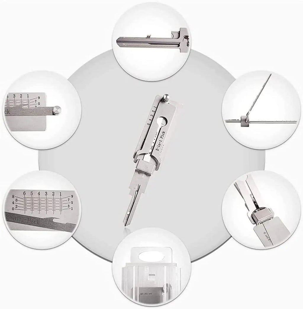Gelişmiş Çilingirler İçin Keystone Pro Anahtar Seti