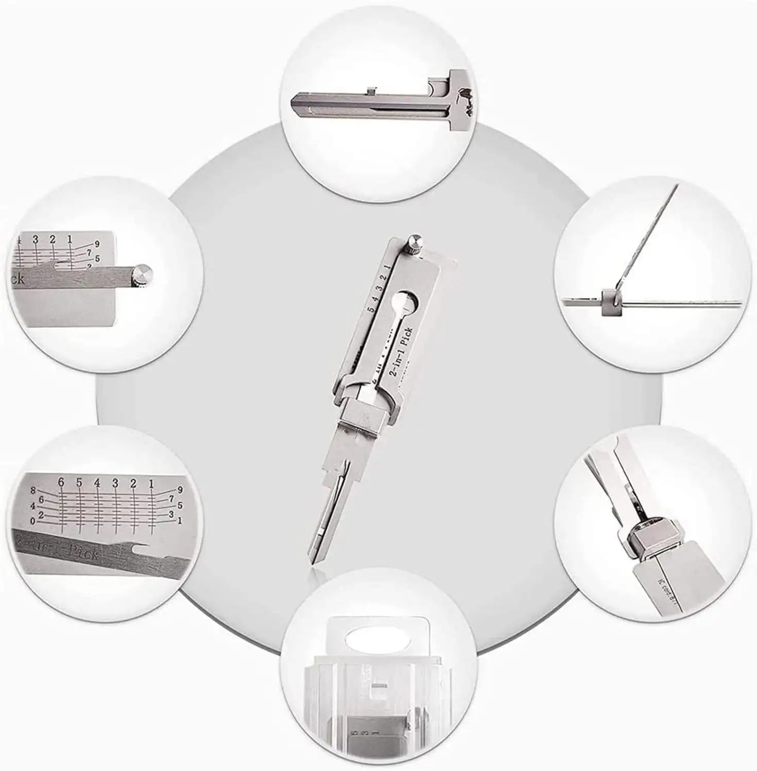 Gelişmiş Çilingirler İçin Keystone Pro Anahtar Seti