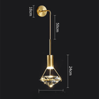 Kestrel | Diamant Vegglampe