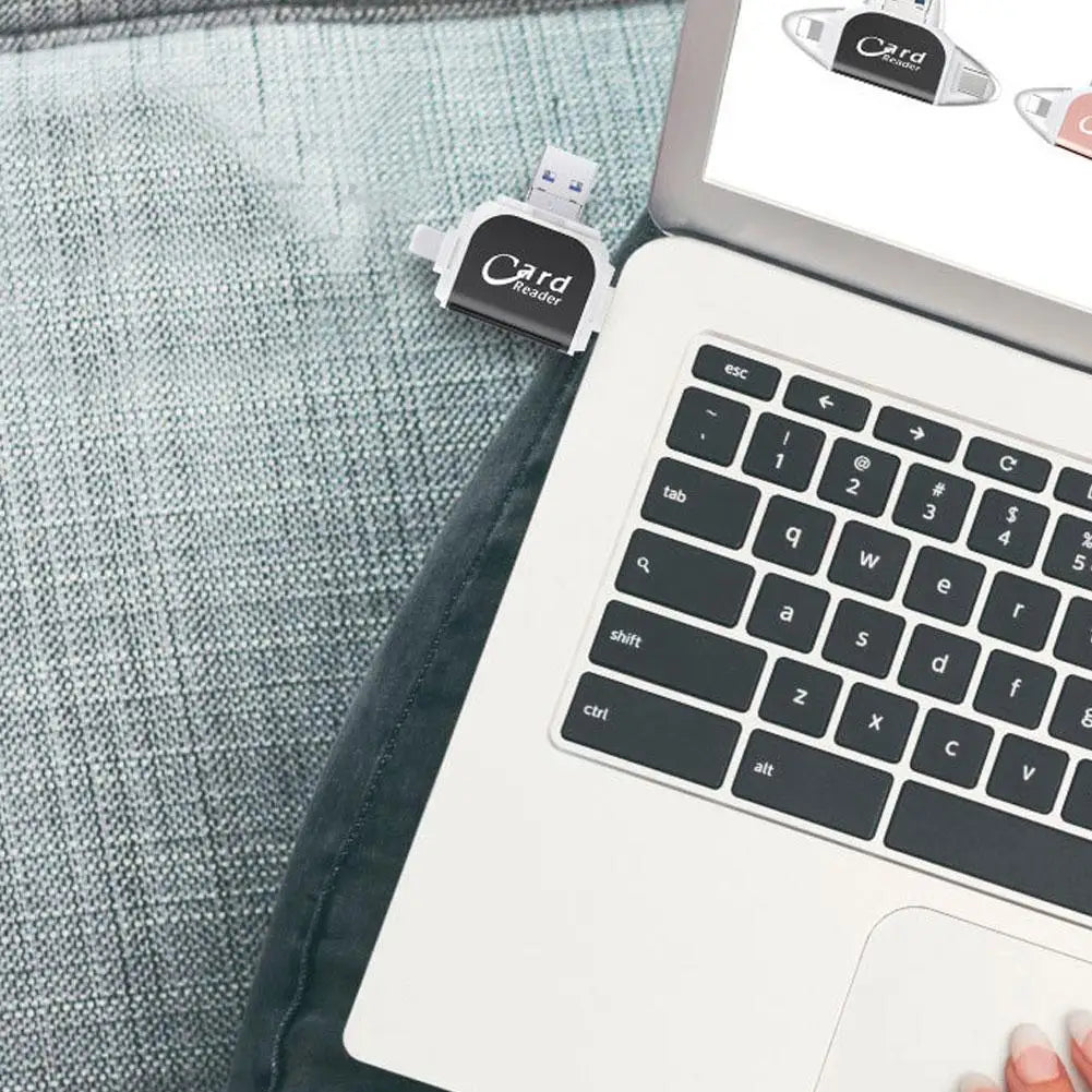 Alt-i-ett multiport kortleser