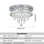 Luna Kristalllampe