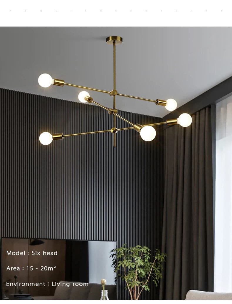 Aurora Bean Chandelier