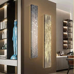 Ardena Leinwand Streifen Wandleuchte