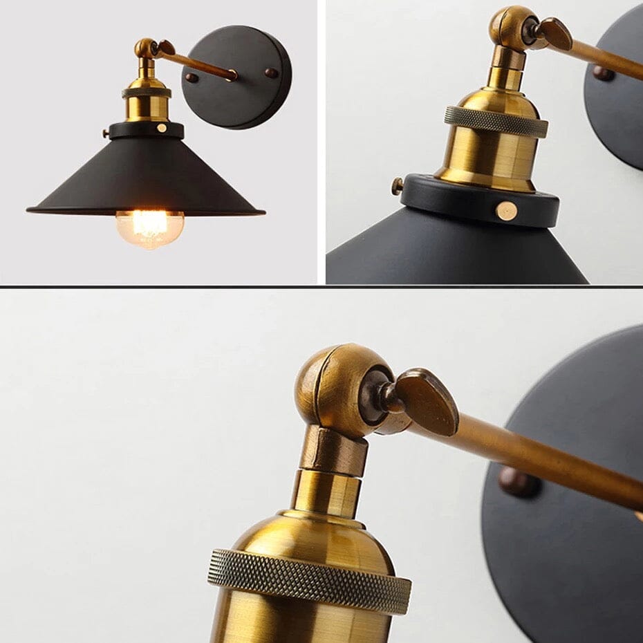 Lampada da parete industriale Kestrel