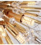 Moderne mælkebøtte-inspireret pendellys