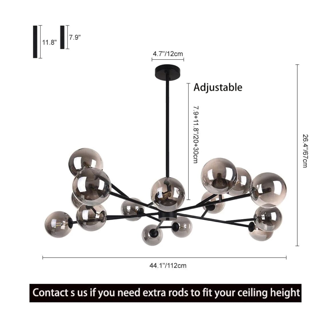 Aureon Sputnik Chandelier