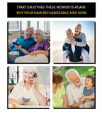 Auralis Duo Genopladelige Usynlige Høreapparater Lav Profil