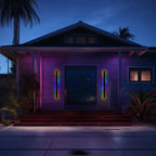 ナイクス 線形 屋外 壁掛け灯 黒色 LED 仕上げ版