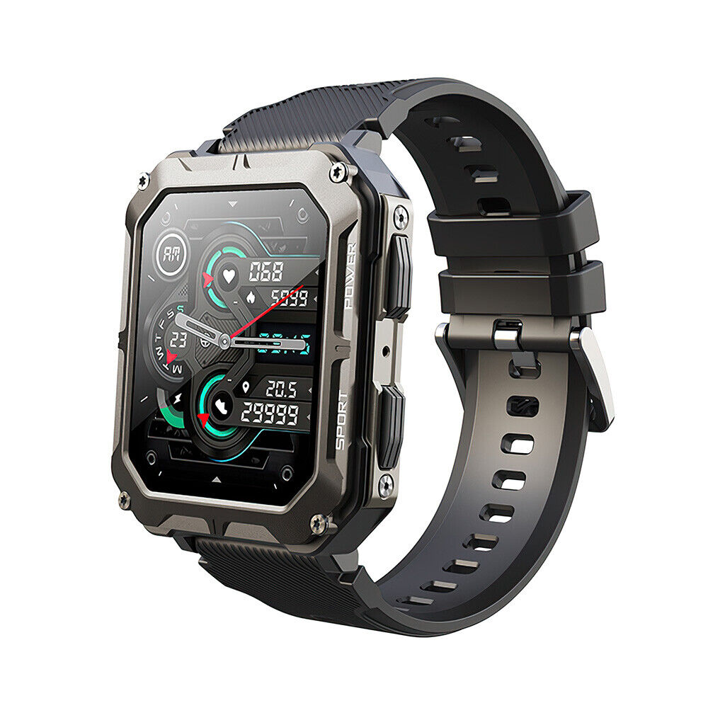 TerraForge Pro Rugged Smartwatch Durable for Extreme Work