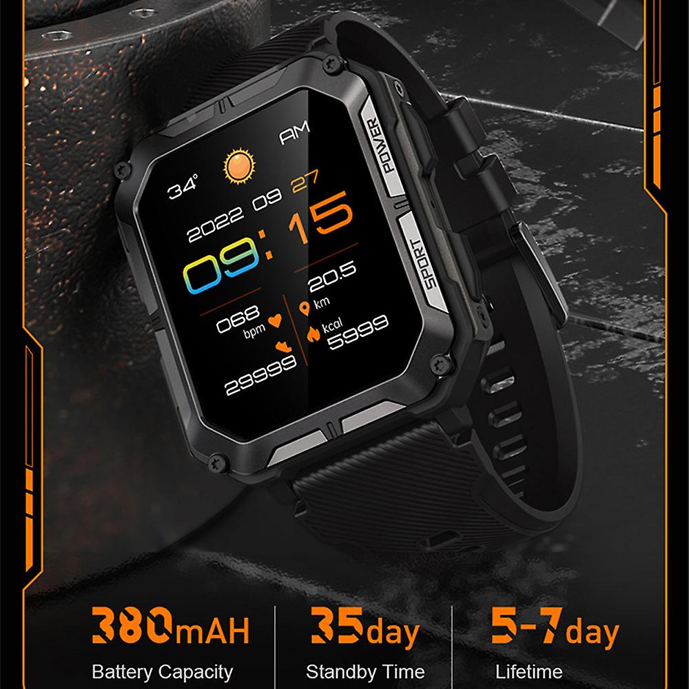 TerraForge Pro Rugged Smartwatch Durable for Extreme Work