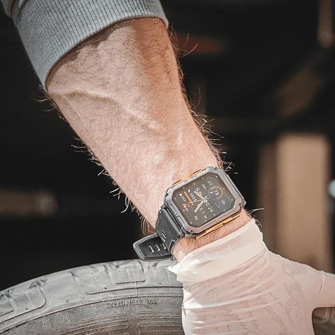 TerraForge Pro Rugged Smartwatch Durable for Extreme Work