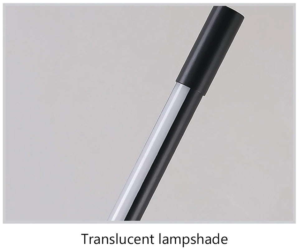 AstraLume Gulvlampe Minimalistisk LED-rørlys for moderne hjem