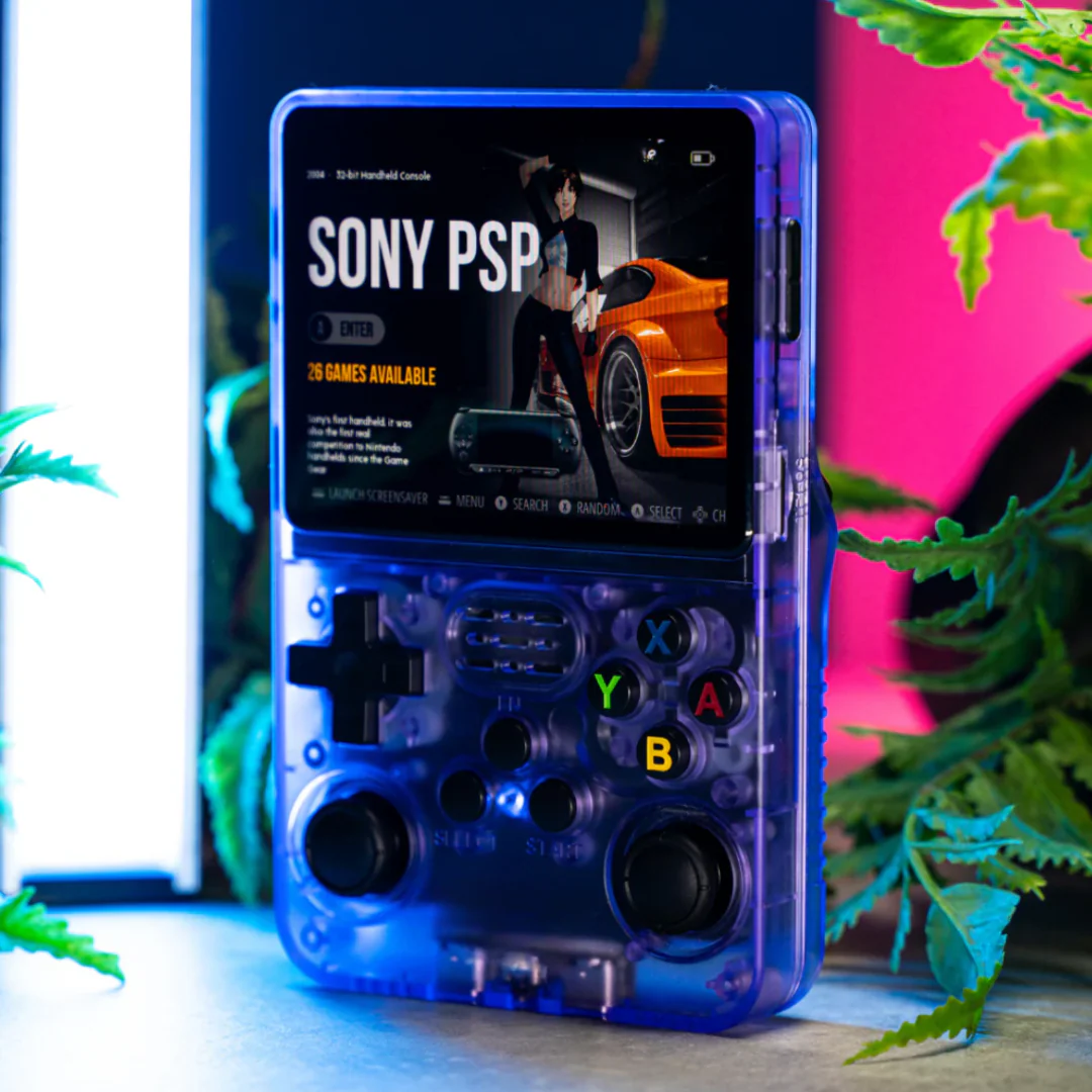 جهاز كايروبلاي بوكيت ريترو مع 60,000 لعبة كلاسيكية ومخرج تلفاز