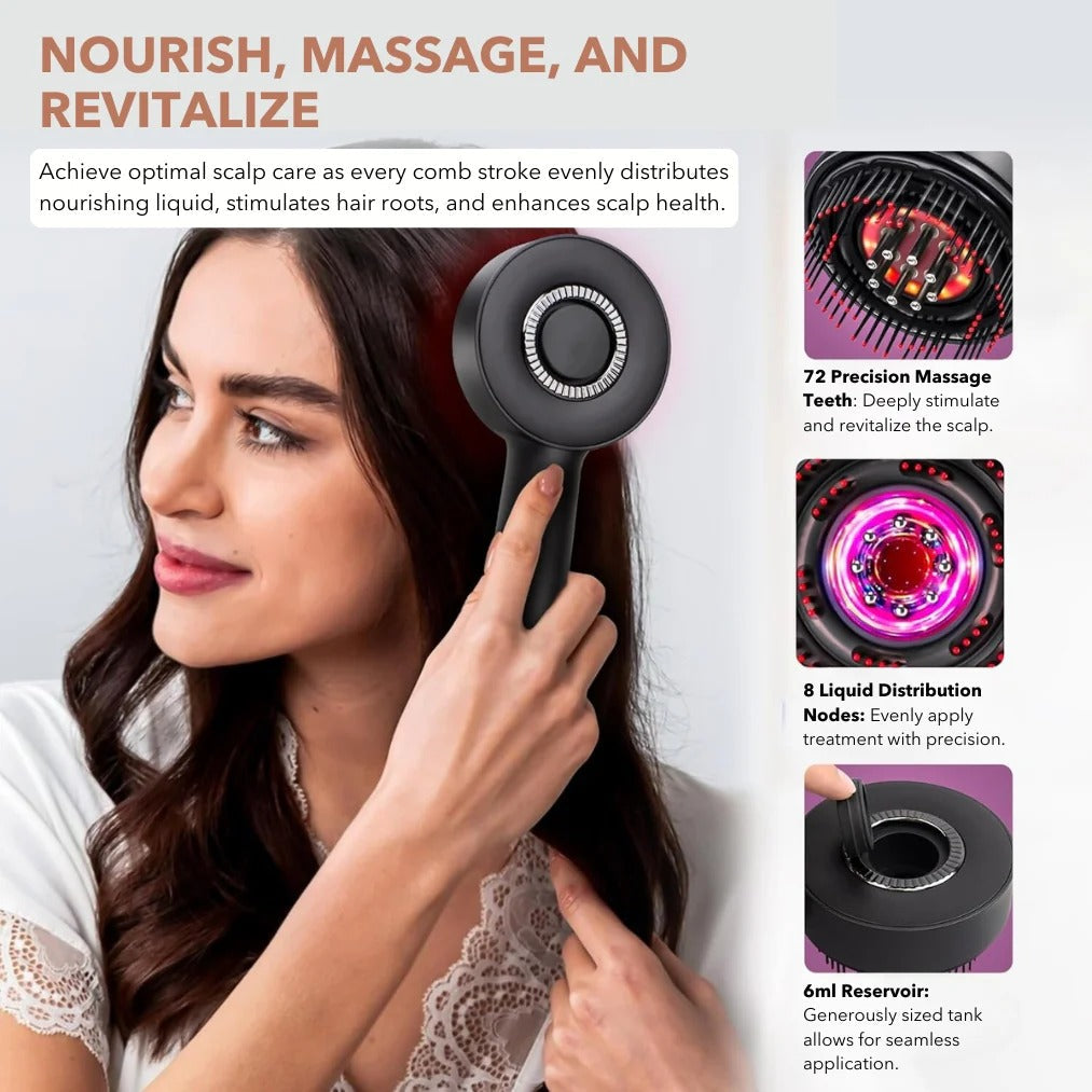 LuminaScalp 3-in-1 Hair Growth System | 10-Minute At-Home Scalp Treatment for Thicker Hair