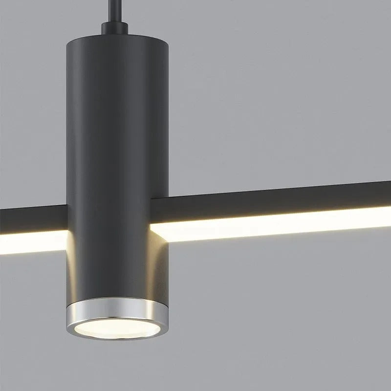 Nexa lineaire hanglamp voor moderne eetkamerverlichting