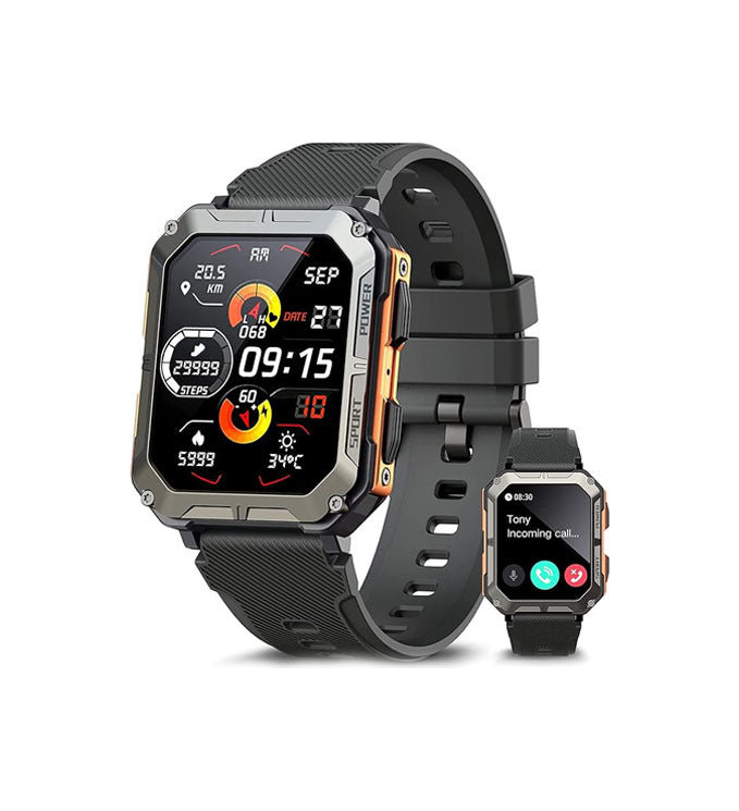 TerraForge Pro Rugged Smartwatch Durable for Extreme Work