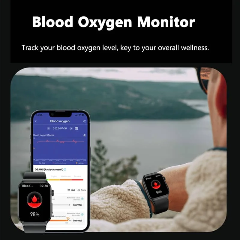 Orologio Tutto-in-Uno NovaPulse con ECG e Monitoraggio del Glucosio