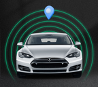 AeroTrace Nano køretøjs-GPS-tracker med realtidslokalisering og magnetisk montering