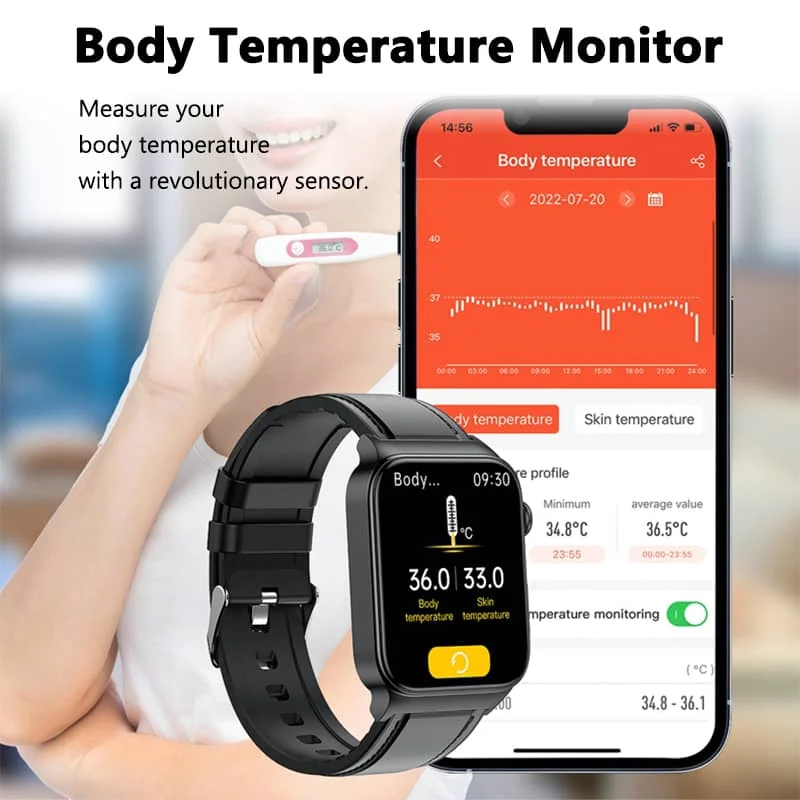 Orologio Tutto-in-Uno NovaPulse con ECG e Monitoraggio del Glucosio