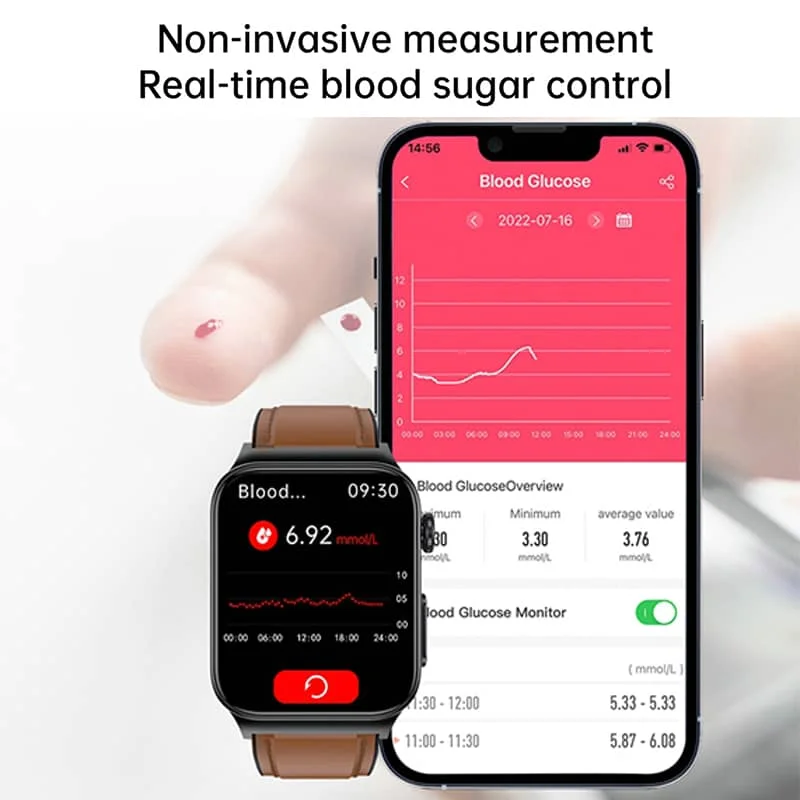 Orologio Tutto-in-Uno NovaPulse con ECG e Monitoraggio del Glucosio