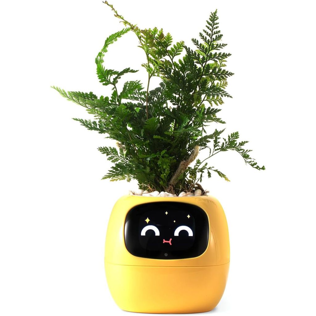 Ivy Gesture Activated Smart Plant Pot Companion With Alexa