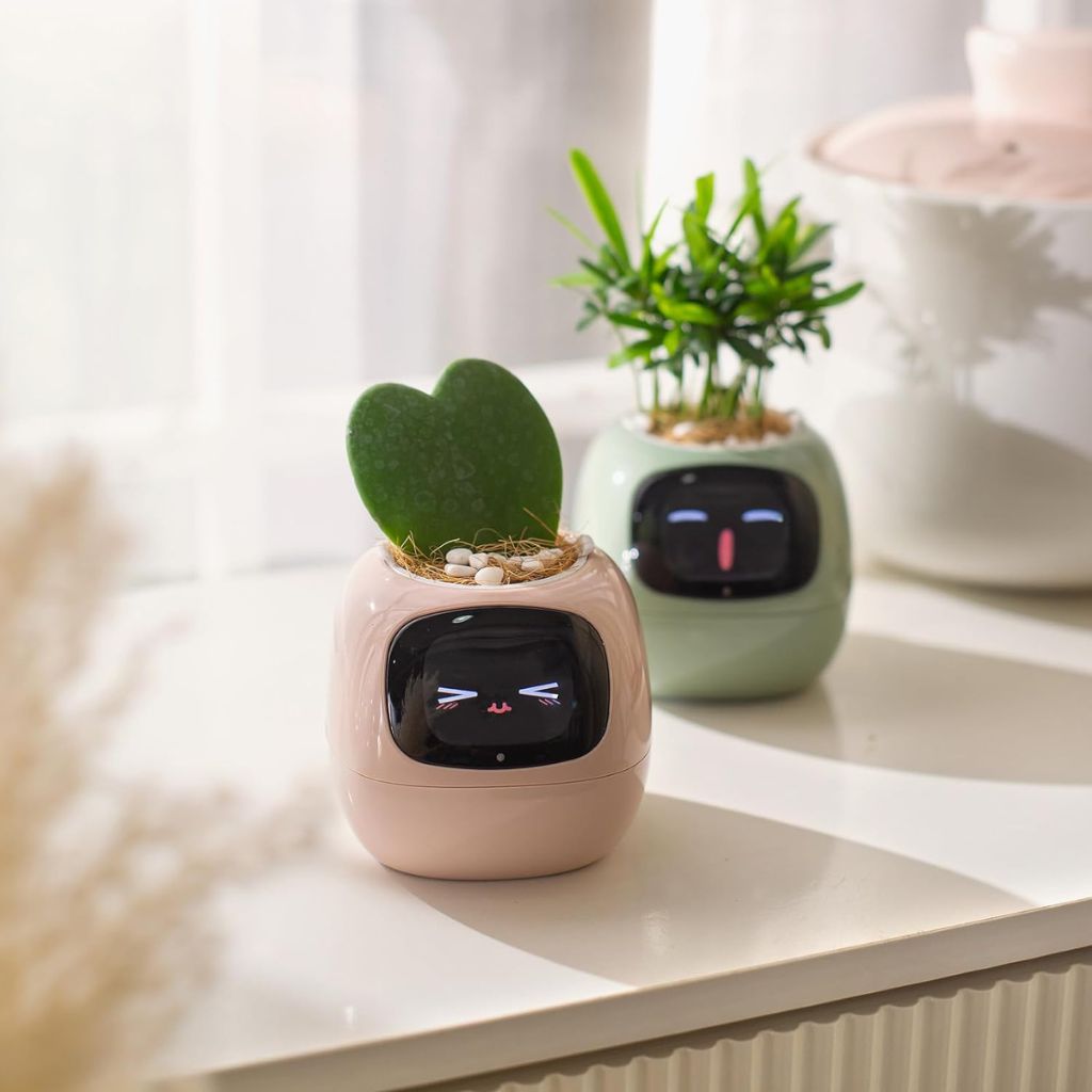 LeafNova Smart Plante med 70 animationer og Alexa-forbindelse