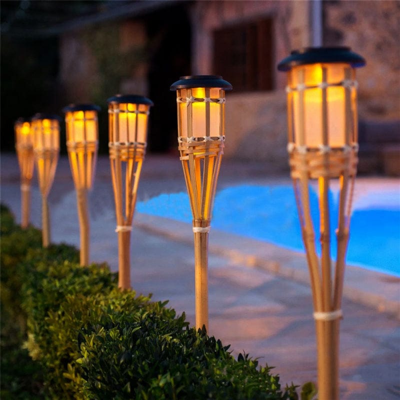 Lumori Tiki | Außen Solar Lampe