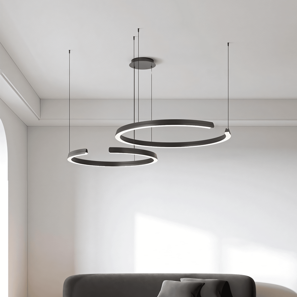 Marvella | Geometrische Ring-Kronleuchter