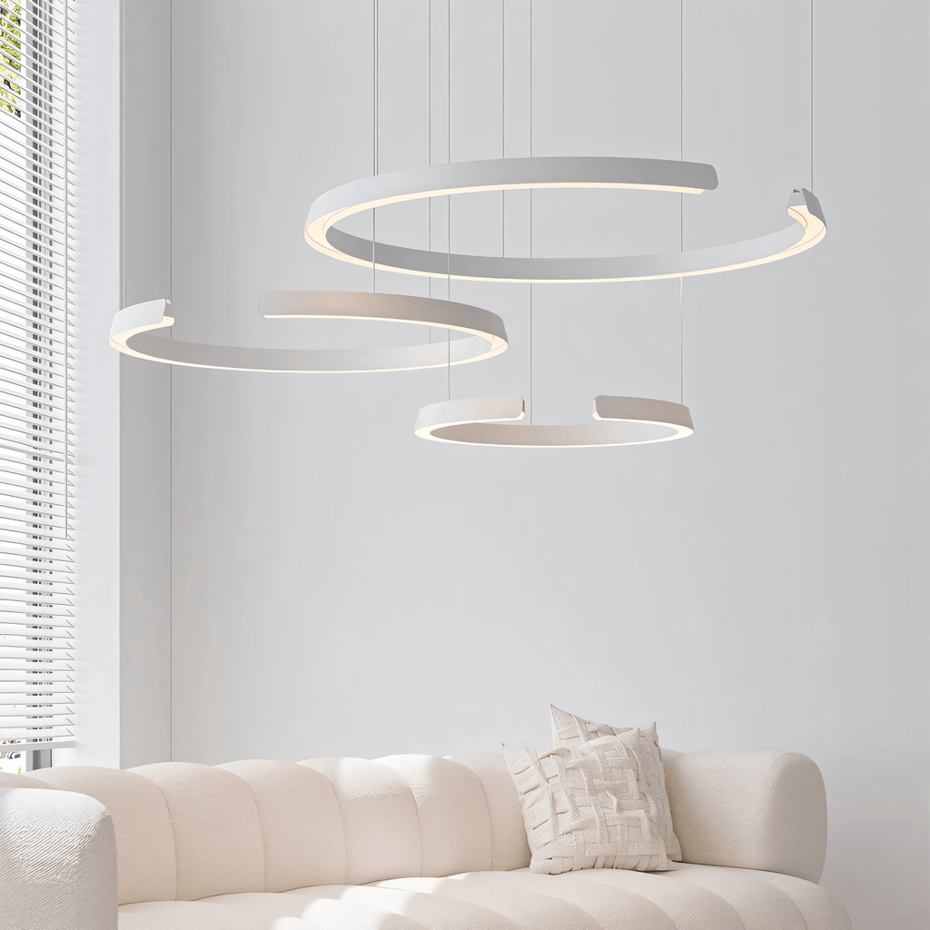 Marvella | Geometrische Ring-Kronleuchter