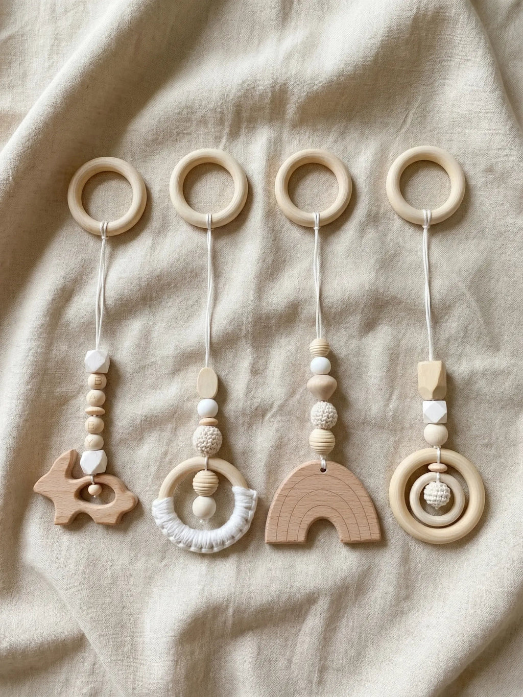 Colorful Wooden Baby Toys For Early Development And Play