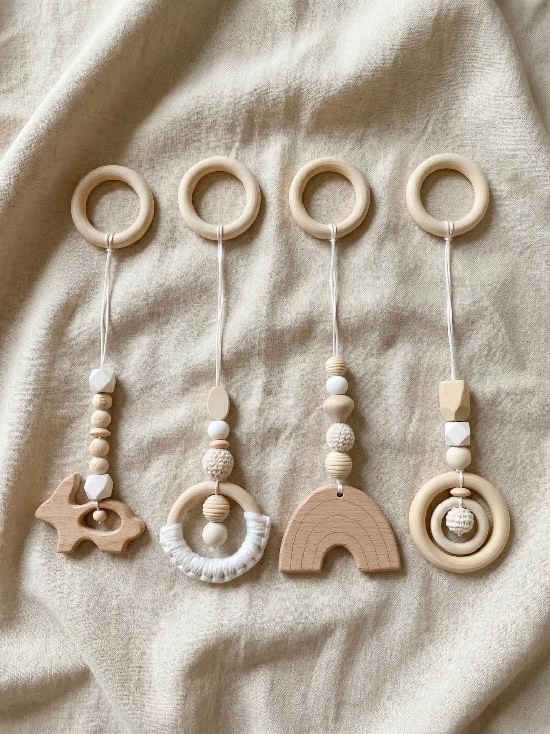 Colorful Wooden Baby Toys For Early Development And Play