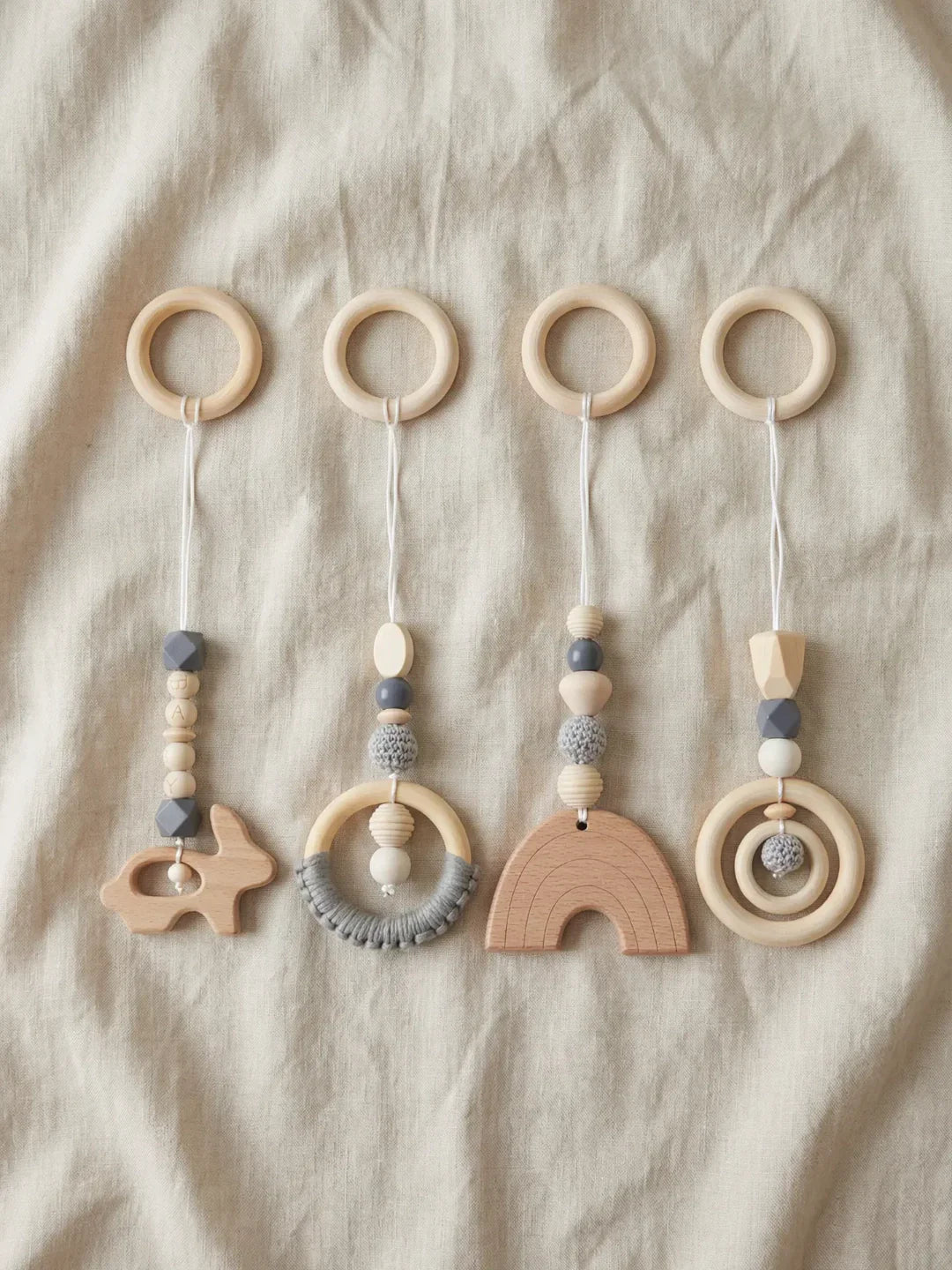 Colorful Wooden Baby Toys For Early Development And Play