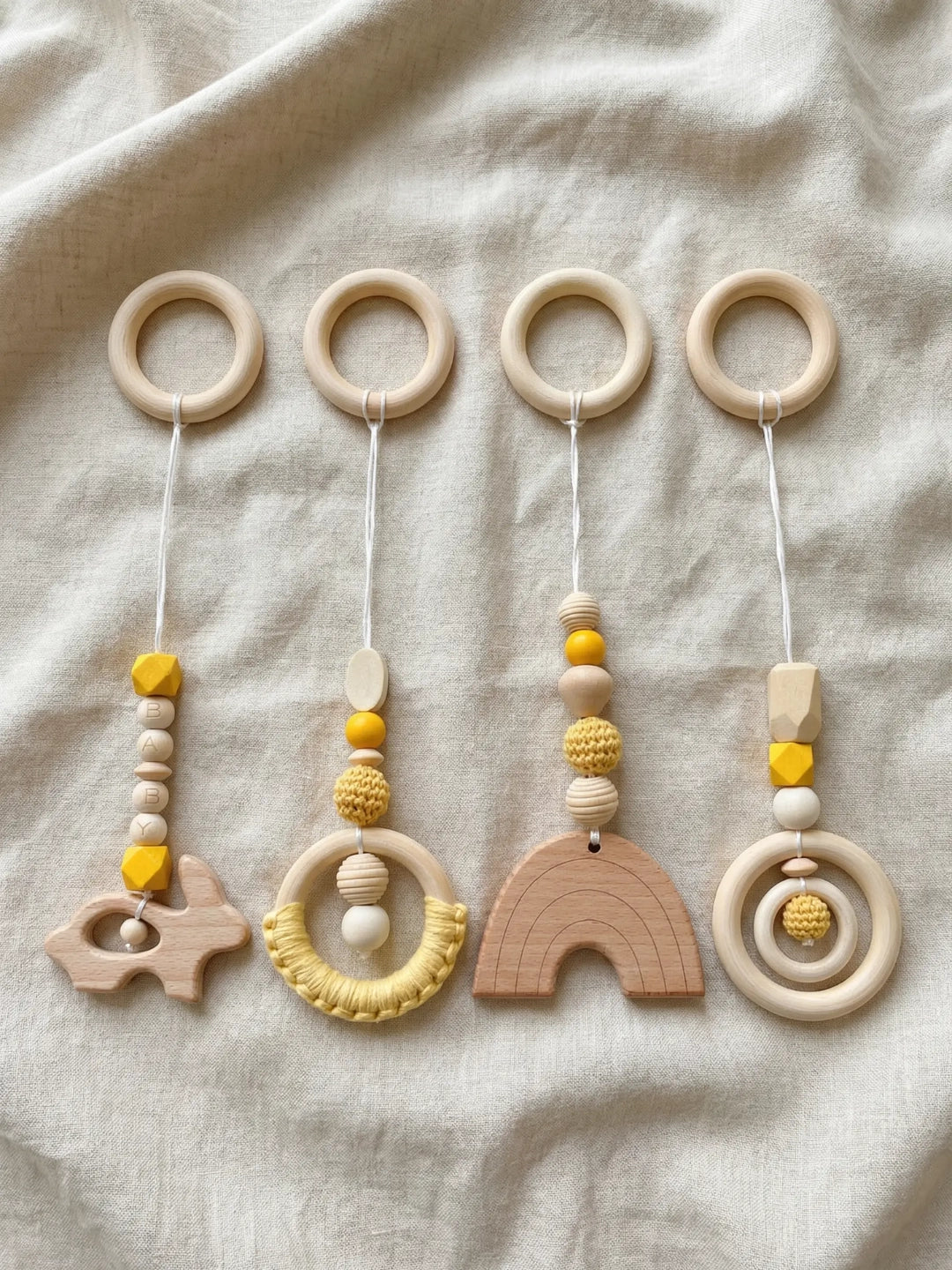 Colorful Wooden Baby Toys For Early Development And Play