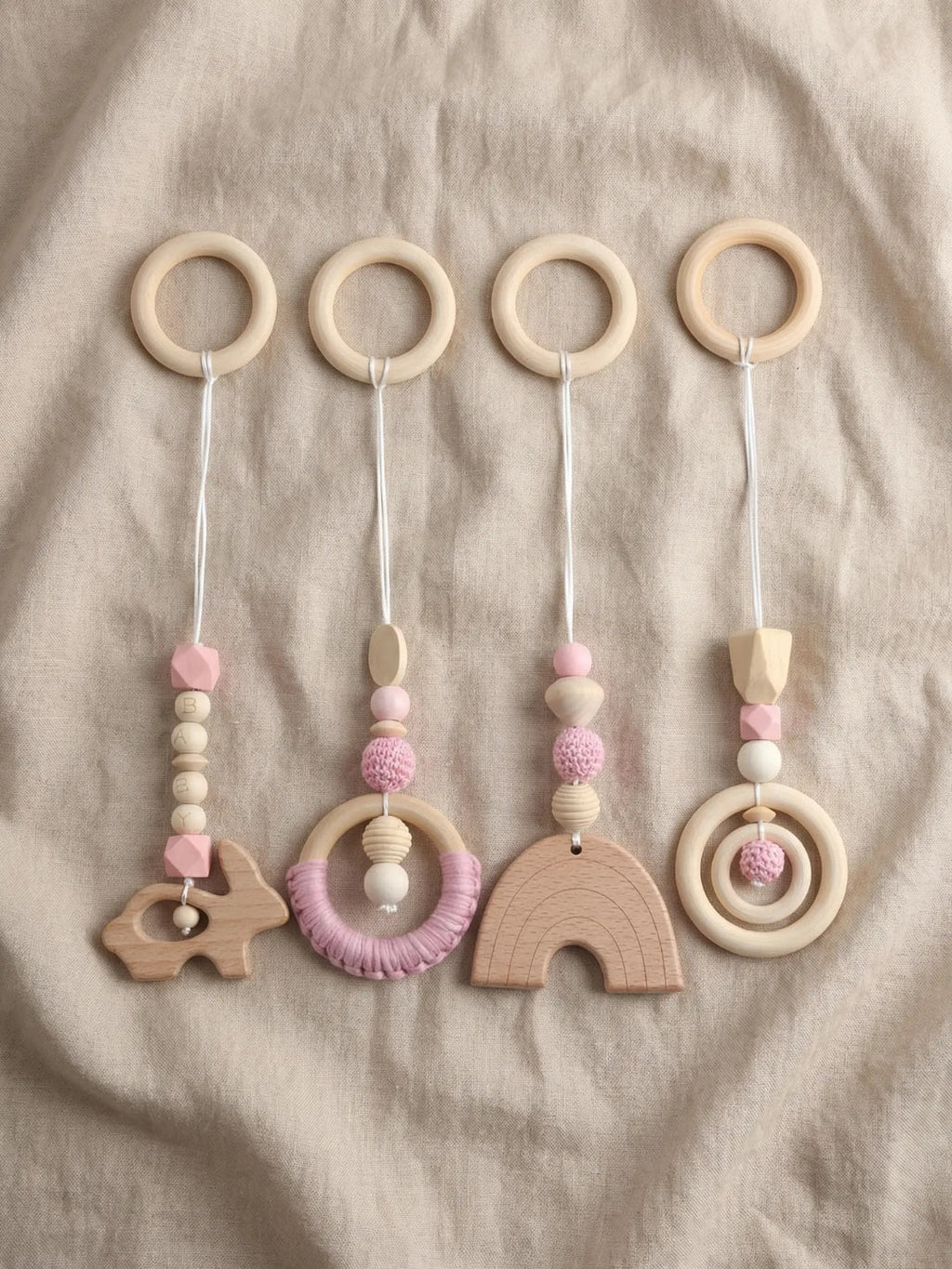 Colorful Wooden Baby Toys For Early Development And Play