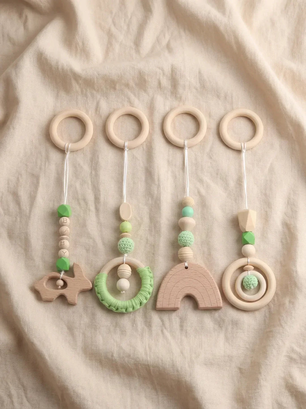 Colorful Wooden Baby Toys For Early Development And Play