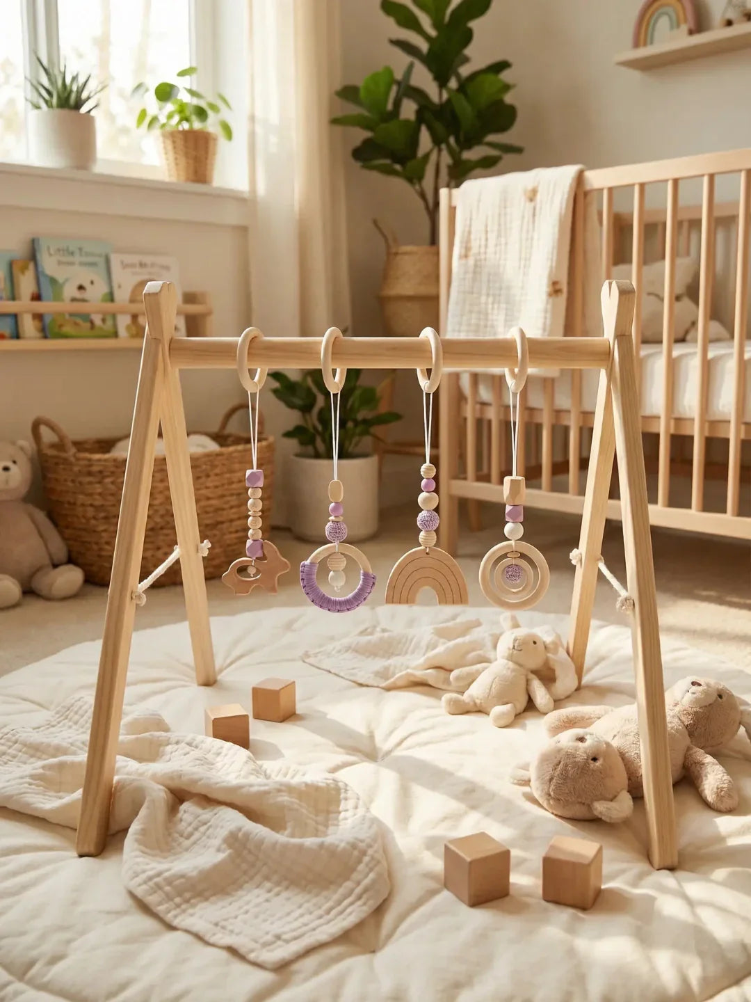 Colorful Wooden Baby Toys For Early Development And Play